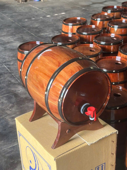 Bom rượu trang trí - Cơ Sở Sản Xuất Thùng Gỗ Phước Minh